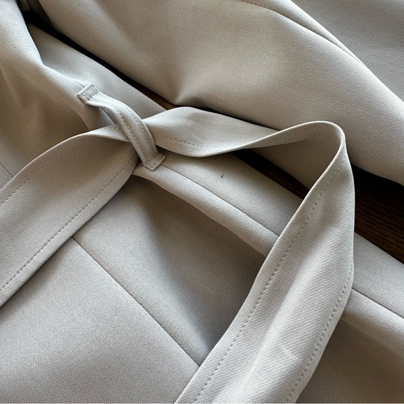 MICHAEL Michael Kors Beige Tan Spring Fall Trench Wrap Coat Gold Hardware - Picture 14 of 14